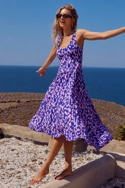 S21A Annabelle Dress In Azure Sale