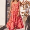 S21A Sale Annabelle Dress In Sangria