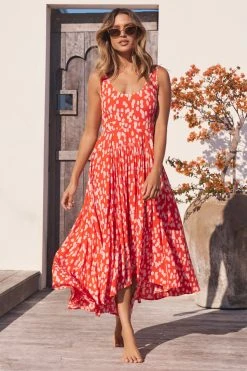 S21A Sale Annabelle Dress In Sangria