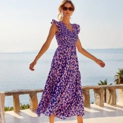 S21A Della Dress In Azure