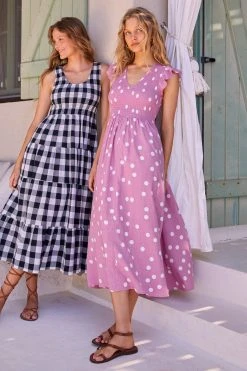 S21A Sale Della Dress In Rose Spot