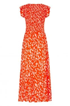 S21A Sale Della Dress In Sangria