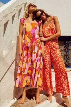 S21A Gabrielle Dress In Kea Sale 5 S21A Gabrielle Dress In Kea Sale