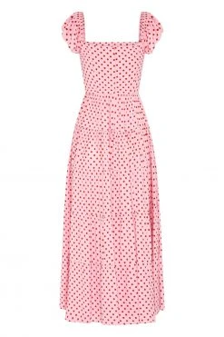 S21A Gabrielle Dress In Lychee Sale