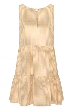 S21A Sale Olivia Dress In Sesame Gingham