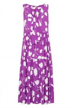 S21A Olivia Midi Tie Dress In Kos