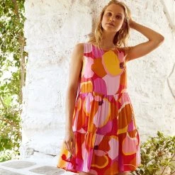 S21A Olivia Tie Dress In Kea Sale