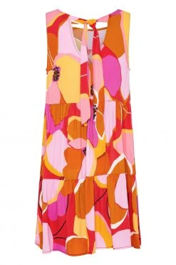 S21A Olivia Tie Dress In Kea Sale