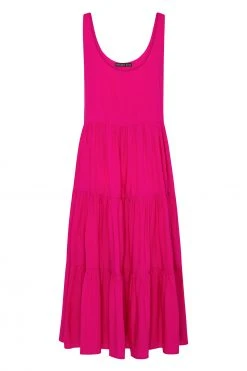S21A Winifred Midi Dress In Berry