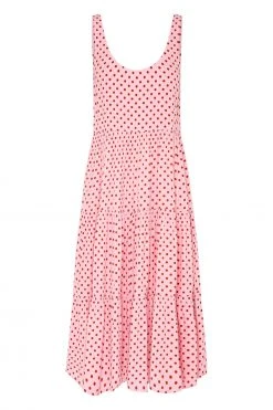 S21A Winifred Midi Dress In Lychee