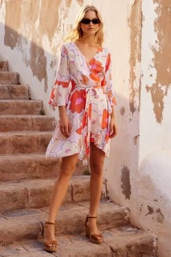 S21B Sale Colette Dress In Pink Camellia