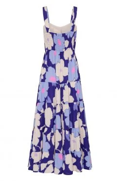 S21B Sale Maisie Dress In Blue Camellia