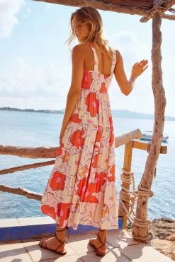 S21B Maisie Dress In Pink Camellia Sale