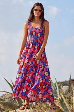 S21B Paris Dress In Azalea