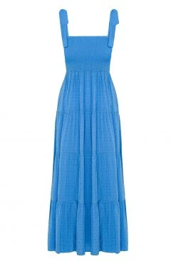 S21B Sale Savannah Tie Dress In Ocean