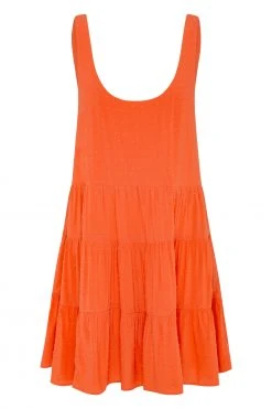 S21B Winifred Mini Dress In Coral Sale