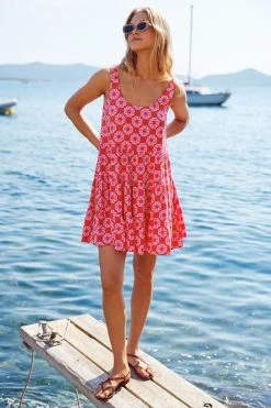 S21B Winifred Mini Dress In Daisy Chain Sale