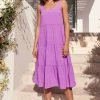 S21B Winifred Midi Dress In Iris
