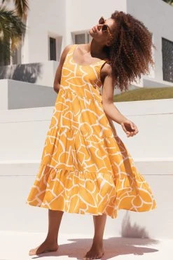 S21C Winifred Midi Dress In Maui Sale