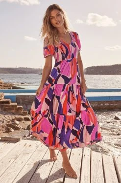 S21C Cecile Summer Maxi Dress In Cancun
