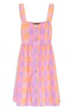 S21C Edie Dress In Cube Sale