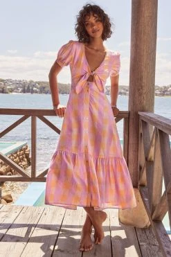 S21C Sale Hazel Dress In Cube