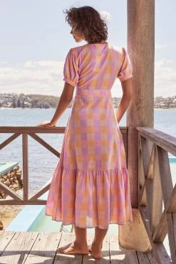 S21C Sale Hazel Dress In Cube