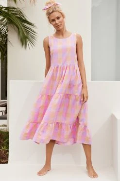 S21C Sale Olivia Midi Dress In Cube