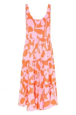 S21C Winifred Midi Dress In Costa Rica