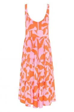 S21C Winifred Midi Dress In Costa Rica