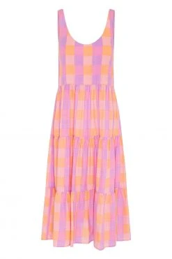 S21C Winifred Midi Dress In Cube Sale