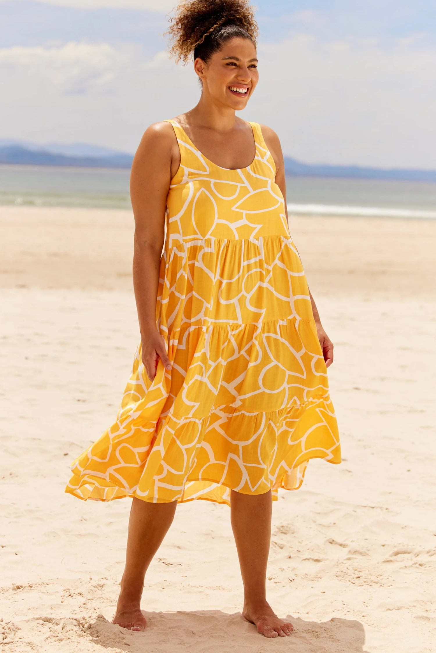 S21C Winifred Midi Dress In Maui Sale 10 S21C Winifred Midi Dress In Maui Sale