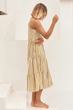 S21C Winifred Midi Dress In San Pedro Sale