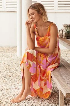 S21C Winifred Midi Dress In Tahiti 16 S21C Winifred Midi Dress In Tahiti