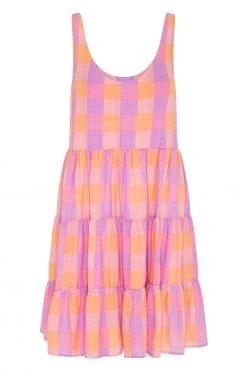 S21C Winifred Tall Dress In Cube