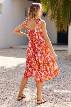 S21G Eliza Midi Dress In Caribbean Sale