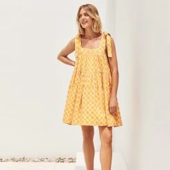 S21G Eliza Mini Dress In Oia