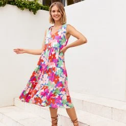 S21G Sale Juniper Midi Dress In Florida