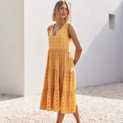S21G Sale Juniper Midi Dress In Oia
