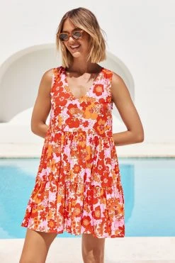 S21G Juniper Mini Dress In Caribbean Sale