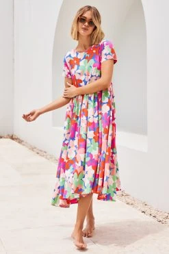 S21G Spring Zoe Dress In Florida Sale