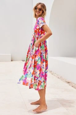 S21G Spring Zoe Dress In Florida Sale