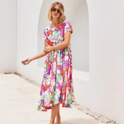 S21G Spring Zoe Dress In Florida Sale