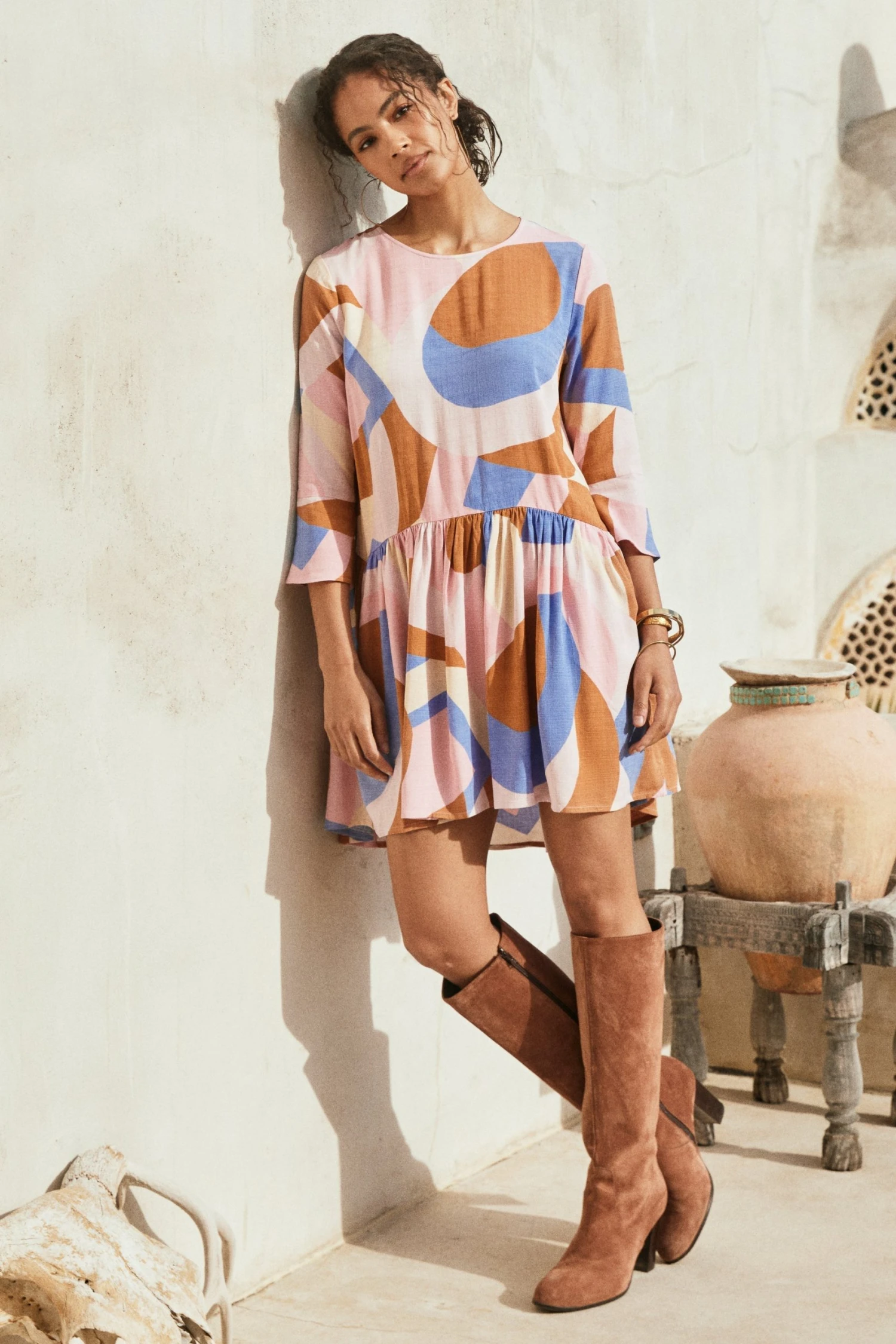 W22A Autumn Elsa Dress In Jacaranda Dresses 4 W22A Autumn Elsa Dress In Jacaranda Dresses