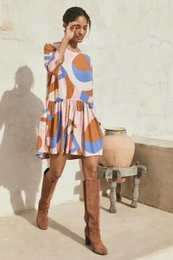 W22A Autumn Elsa Dress In Jacaranda Dresses 12 W22A Autumn Elsa Dress In Jacaranda Dresses