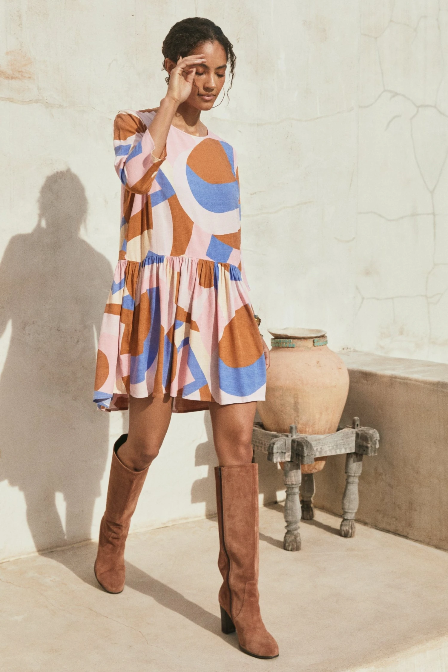 W22A Autumn Elsa Dress In Jacaranda Dresses 5 W22A Autumn Elsa Dress In Jacaranda Dresses