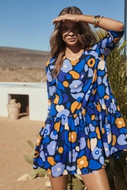 W22A Dresses Autumn Elsa Dress In Lavender