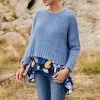 W22A Binny Jumper In Blue Tops