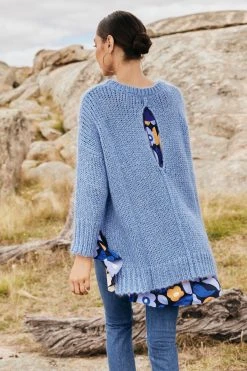 W22A Binny Jumper In Blue Tops