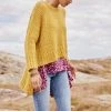 W22A Binny Jumper In Chartreuse Tops